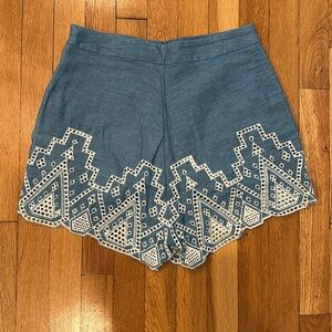 GB size medium high rise shorts